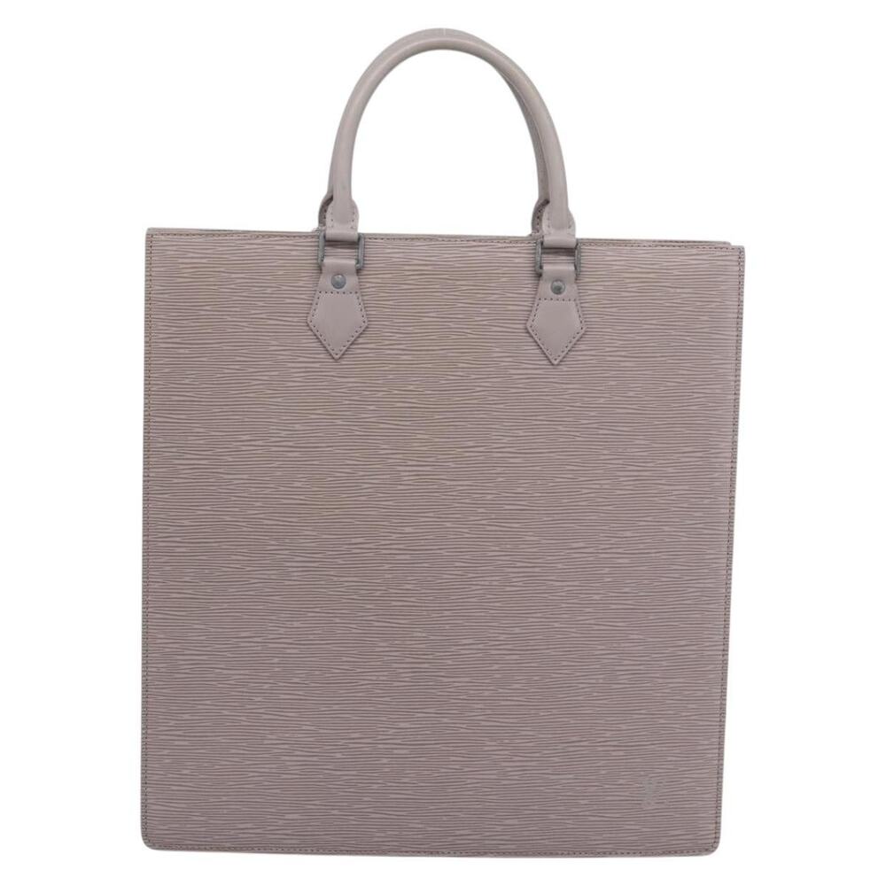 Louis Vuitton Epi Sac Plat Handbag Purple